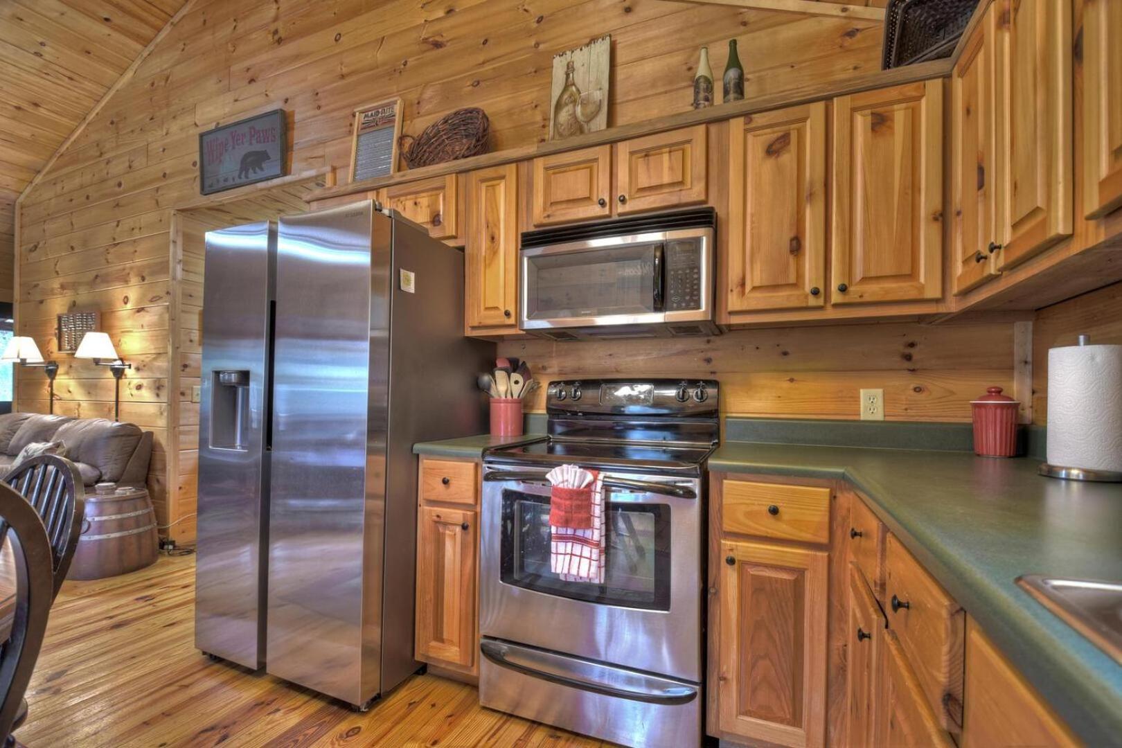 Papa Bear'S Den Villa Cherry Log Exterior foto