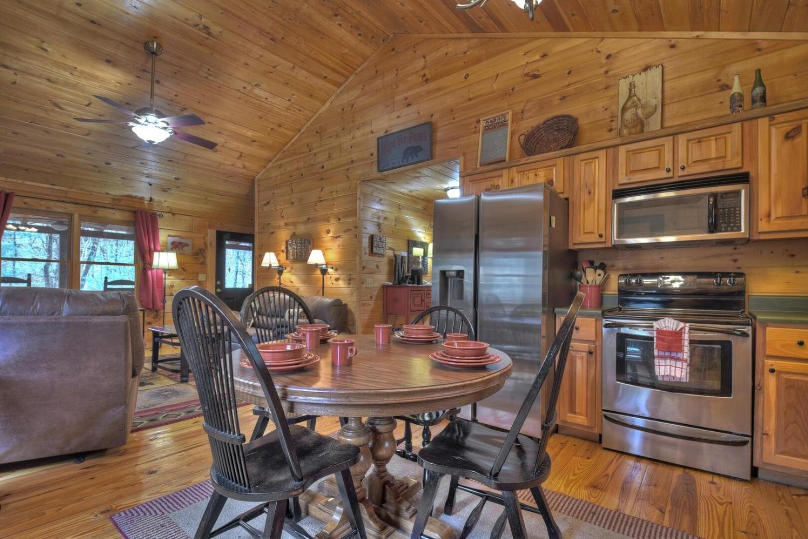 Papa Bear'S Den Villa Cherry Log Exterior foto